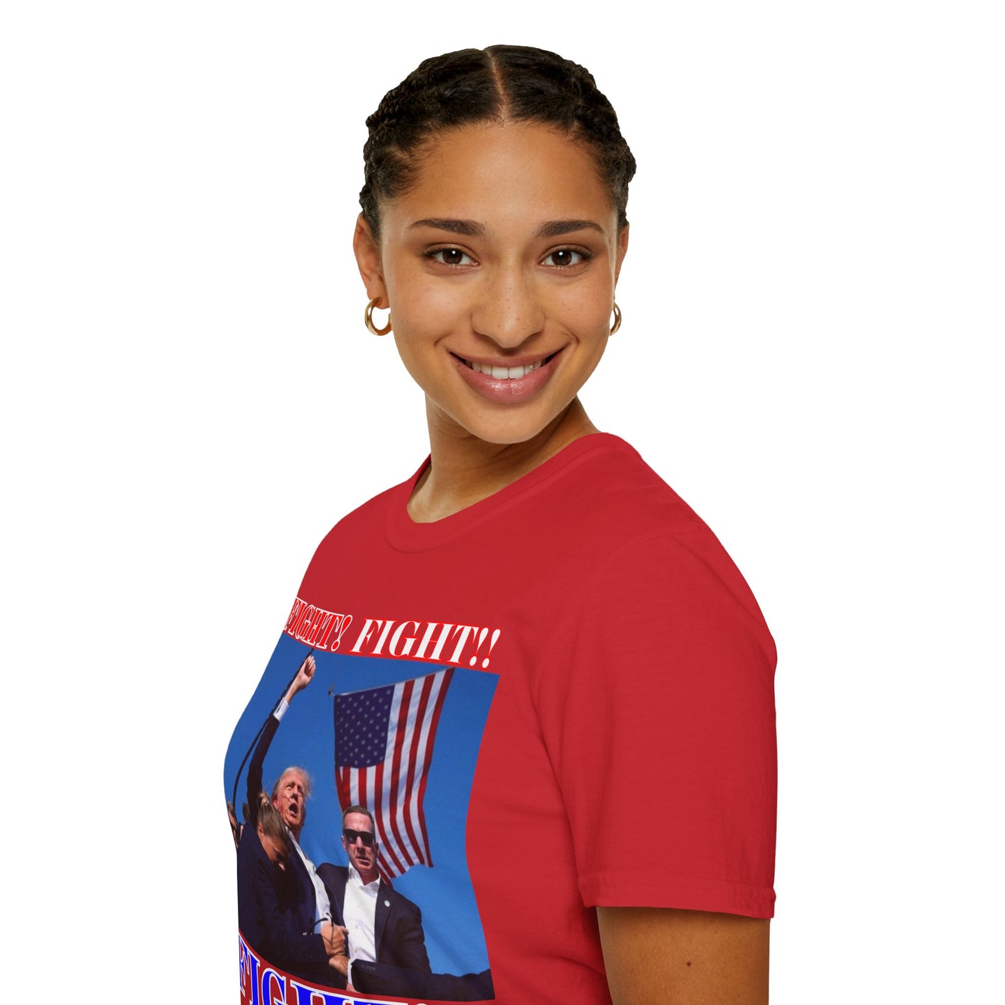 FIGHT! FIGHT!! FIGHT!!! Light colors Unisex T-Shirt by theGreenDragonTavern.shop