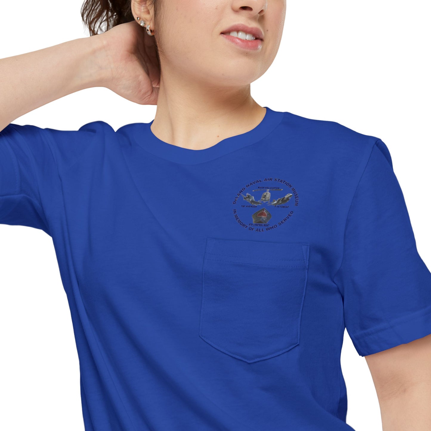 DNASM Student Art Unisex Pocket T-Shirt by theGreenDragonTavern.shop