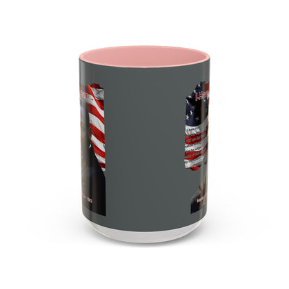"I Have a Dream" MLKJr Grey Accent Mug by theGreenDragonTavern.shop