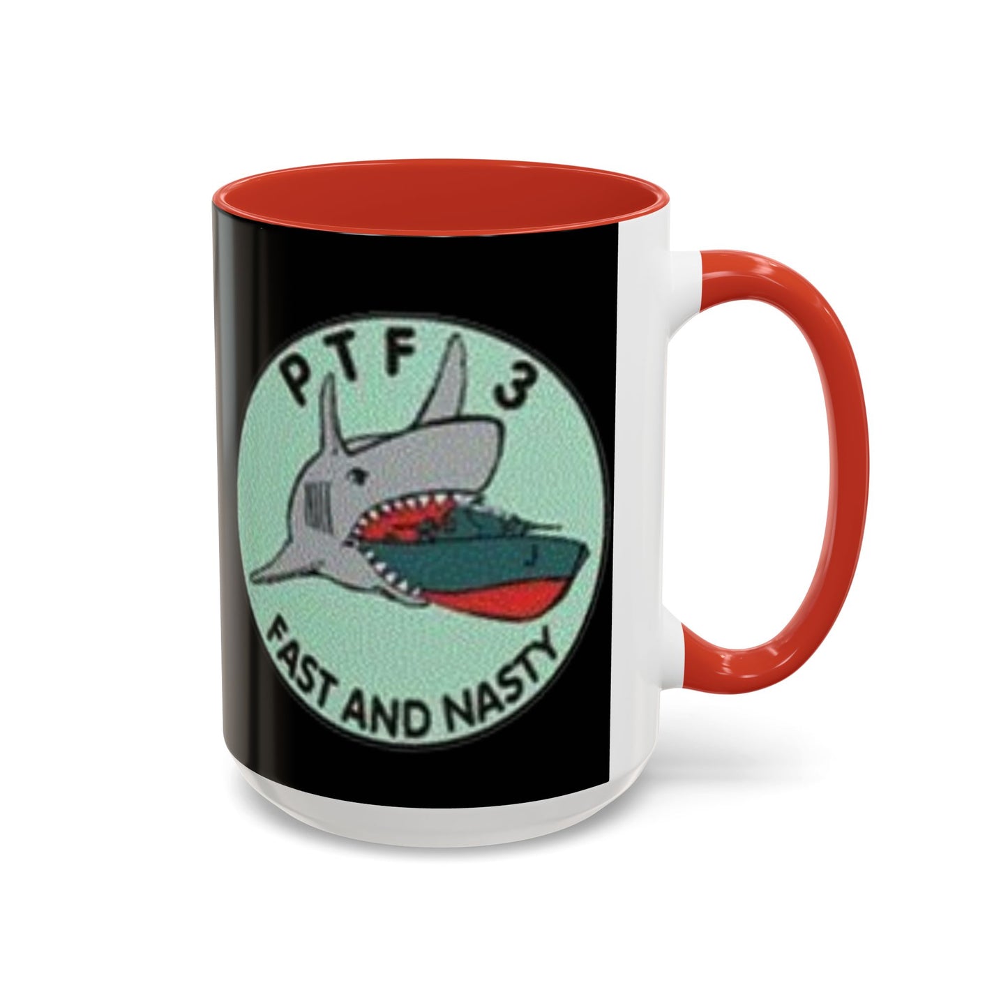 DNASM PTF-3 Black Accent Mug by theGreenDragonTavern.shop