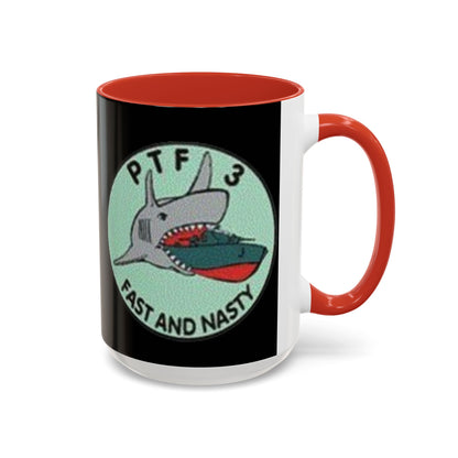 DNASM PTF-3 Black Accent Mug by theGreenDragonTavern.shop