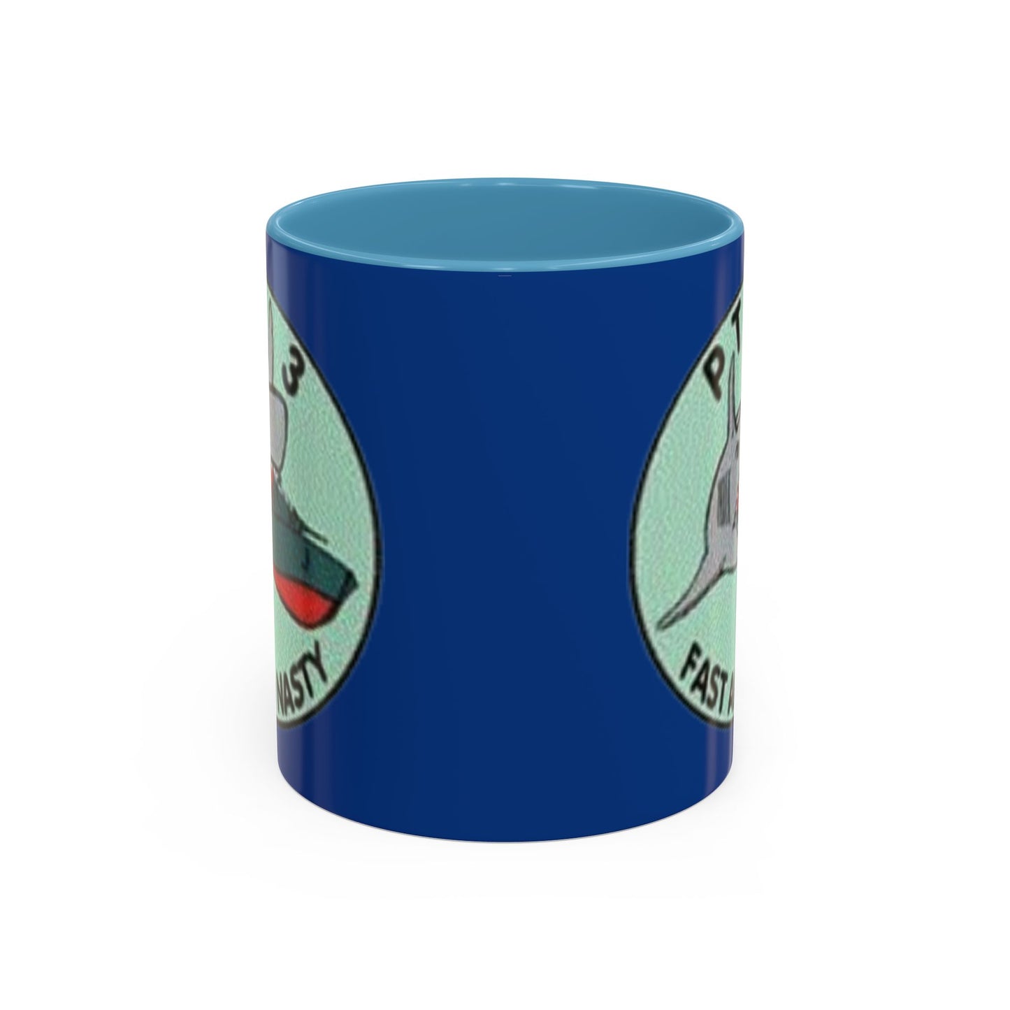 DNASM PTF-3 Blue Accent Mug by theGreenDragonTavern.shop