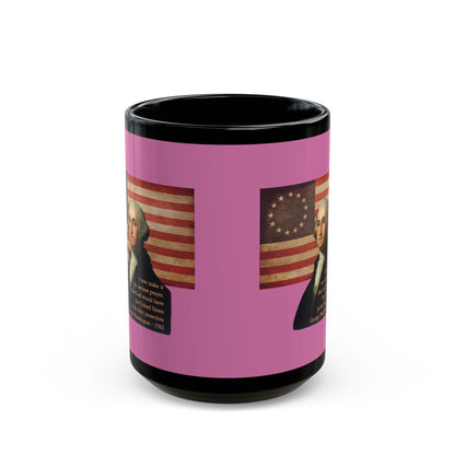 Washington's Earnest Prayer Pink Mug by theGreenDragonTavern.shop