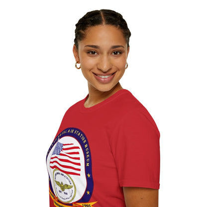 DeLand Naval Air Station Museum Lighter Colors Unisex T-Shirt by theGreenDragonTavern.shop