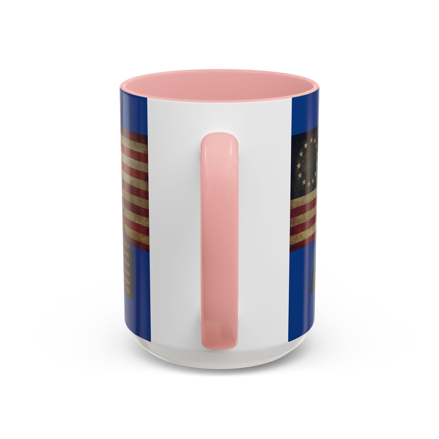 Washington's Earnest Prayer Dark Blue Accent Mug by theGreenDragonTavern.shop