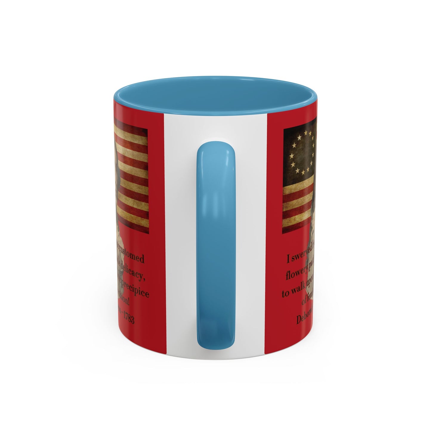 Deborah Sampson, America's Mulan Red Accent Mug by theGreenDragonTavern.shop