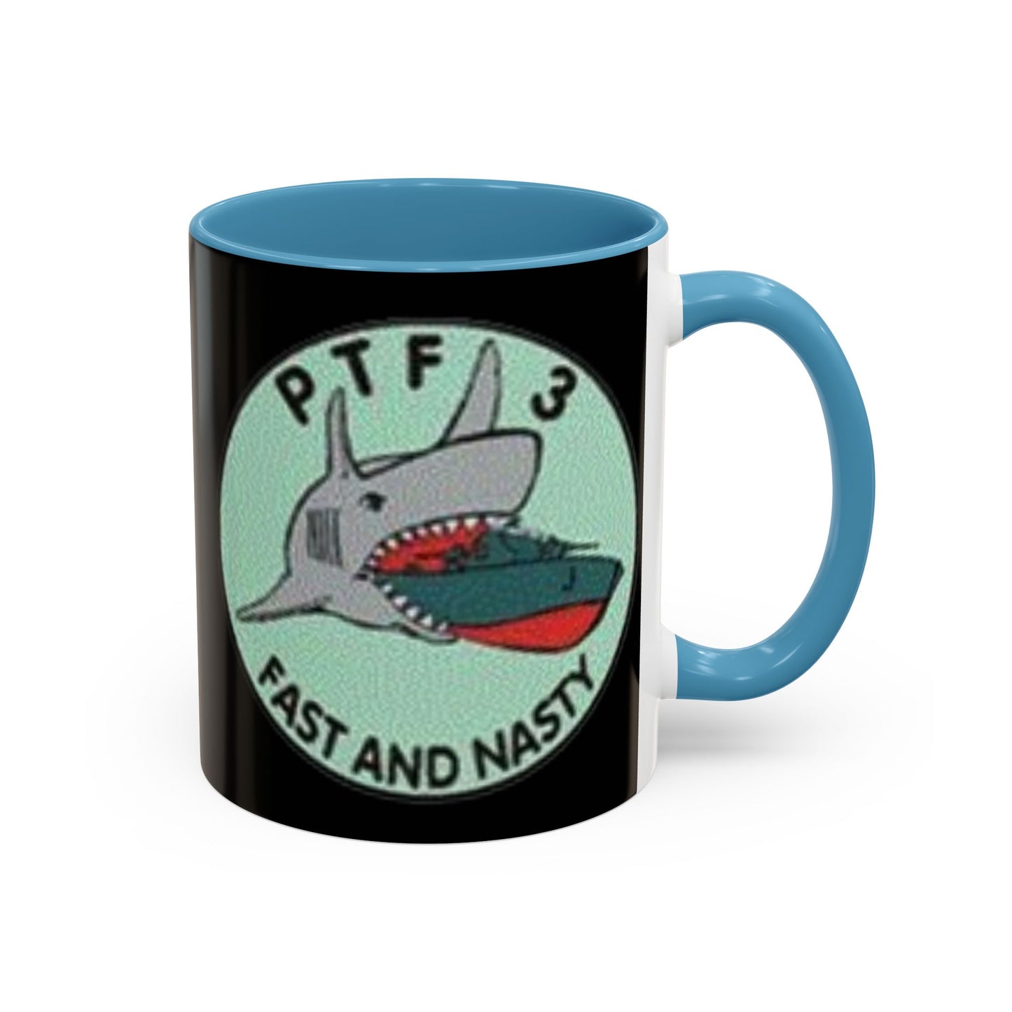 DNASM PTF-3 Black Accent Mug by theGreenDragonTavern.shop