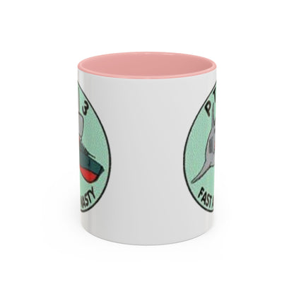 DNASM PTF-3 White Accent Mug by theGreenDragonTavern.shop