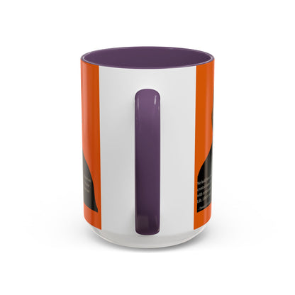 We hold these truths to be self-evident Orange Accent Mug by theGreenDragonTavern.shop