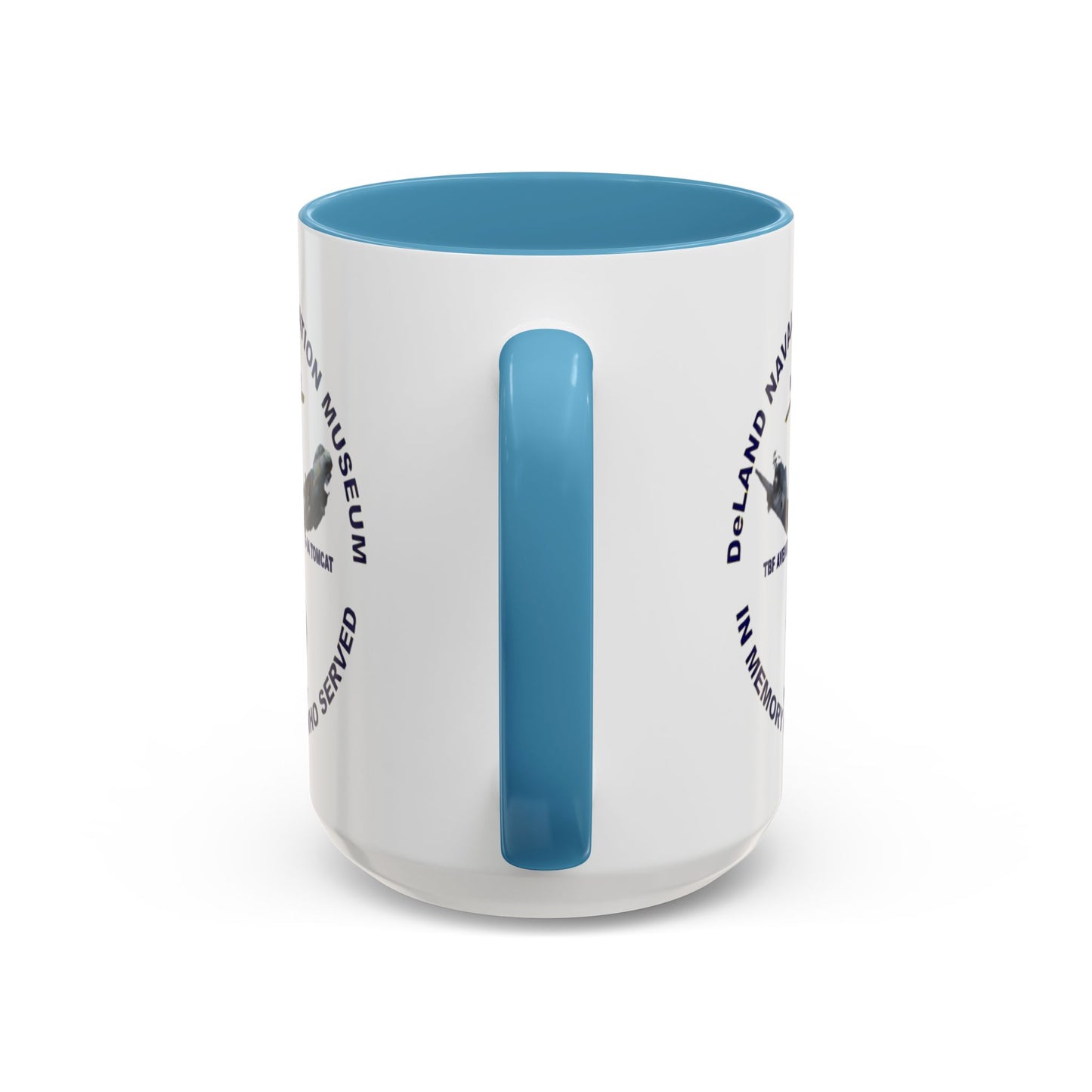DNASM Student art White Accent Mug by theGreenDragonTavern.shop