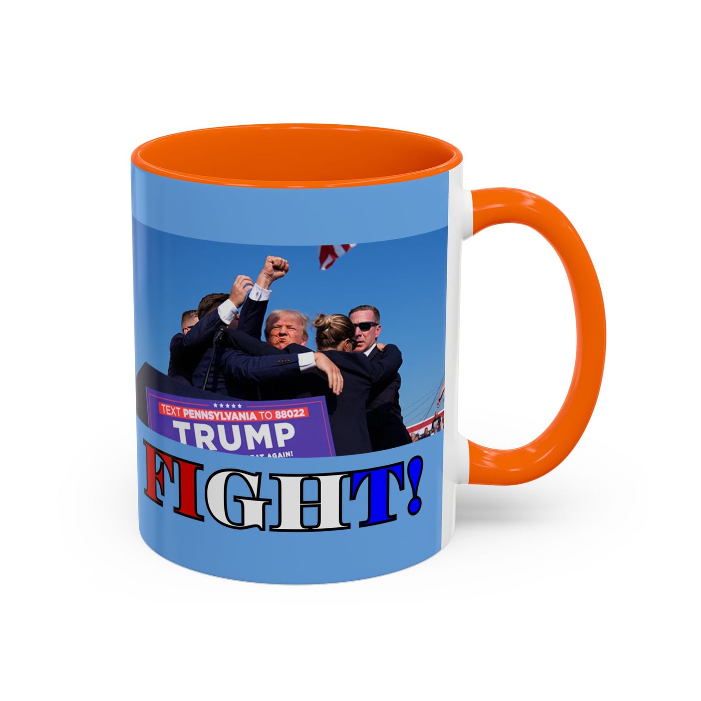 Fight! Accent Mug by theGreenDragonTavern.shop
