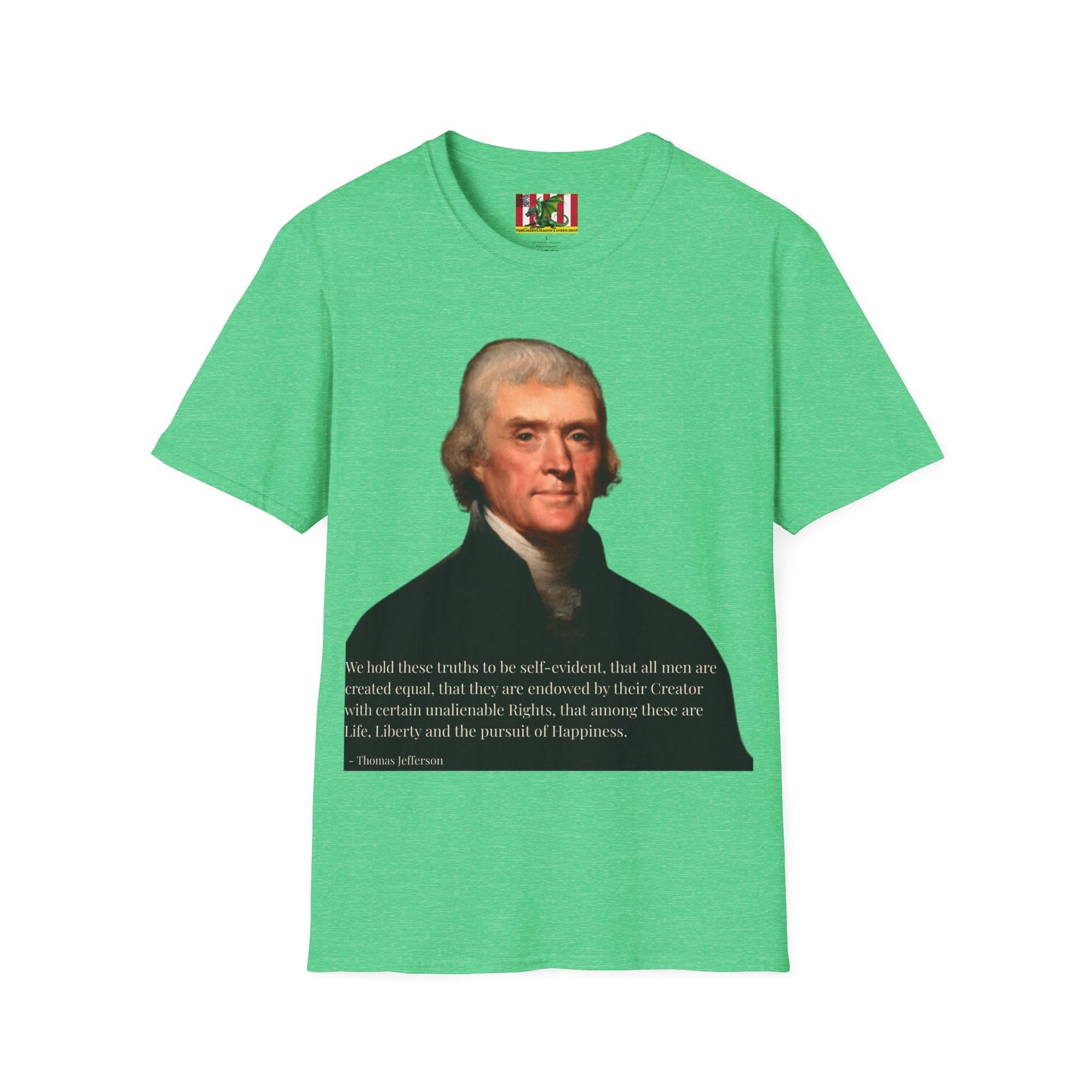 We hold these truths to be self-evident Dark colors Unisex T-Shirt by theGreenDragonTavern.shop
