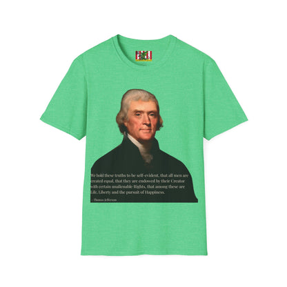 We hold these truths to be self-evident Dark colors Unisex T-Shirt by theGreenDragonTavern.shop