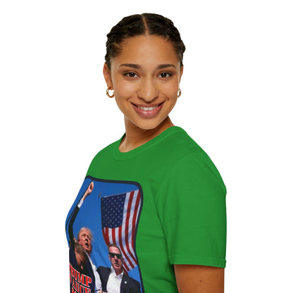 Trump and Vance 2024 Dark colors Unisex T-Shirt by theGreenDragonTavern.shop