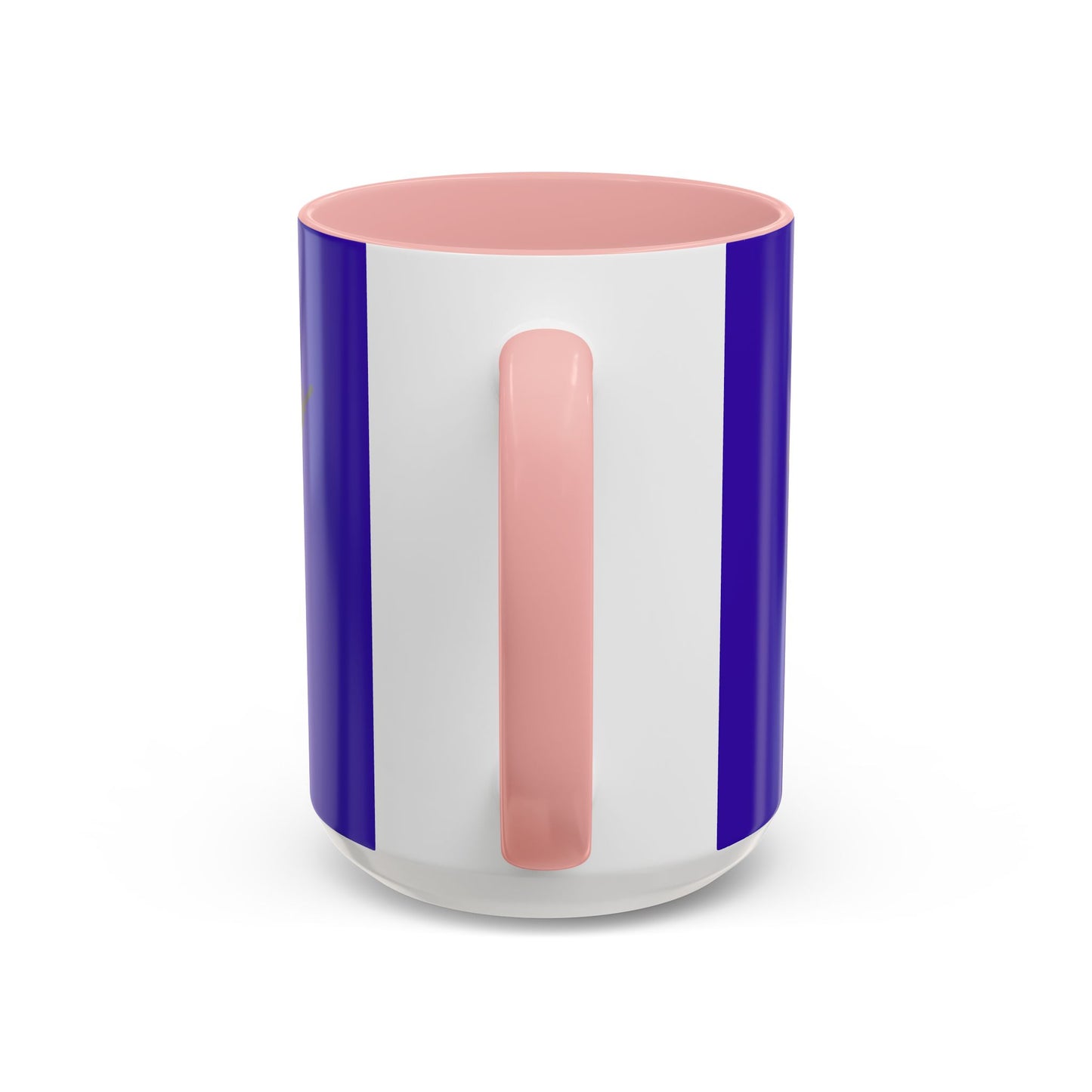 Hula Girl Packin' Heat Dark Purple Accent Mug by theGreenDragonTavern.shop