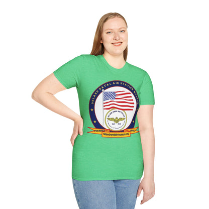 DeLand Naval Air Station Museum Darker Colors Unisex T-Shirt by theGreenDragonTavern.shop