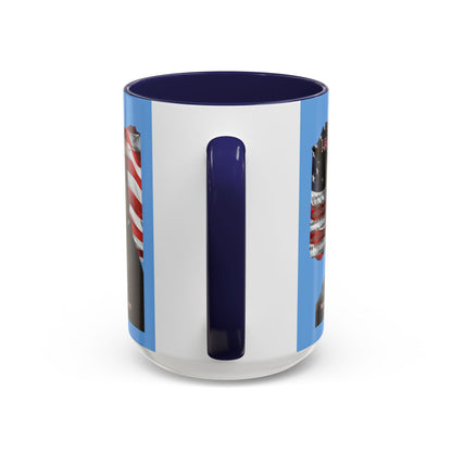 "I Have a Dream" MLKJr Blue Accent Mug by theGreenDragonTavern.shop