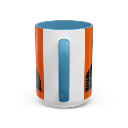 We hold these truths to be self-evident Orange Accent Mug by theGreenDragonTavern.shop