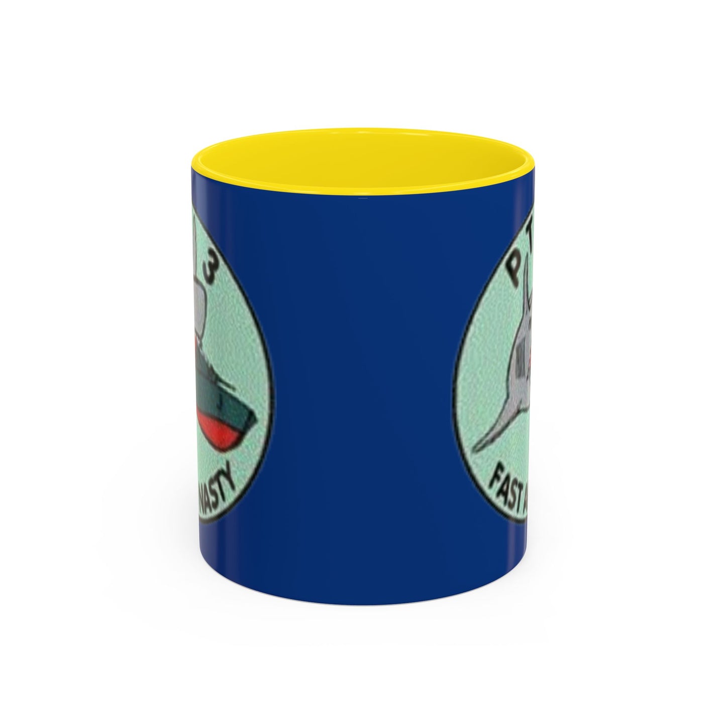 DNASM PTF-3 Blue Accent Mug by theGreenDragonTavern.shop
