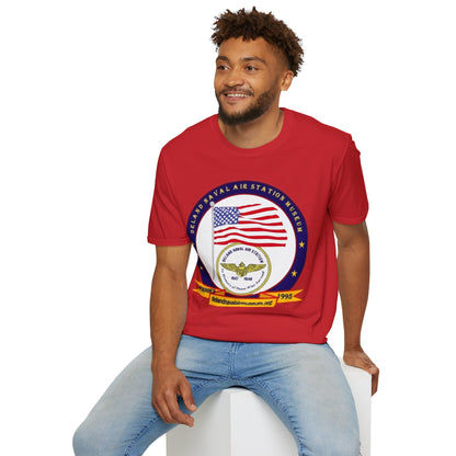 DeLand Naval Air Station Museum Lighter Colors Unisex T-Shirt by theGreenDragonTavern.shop