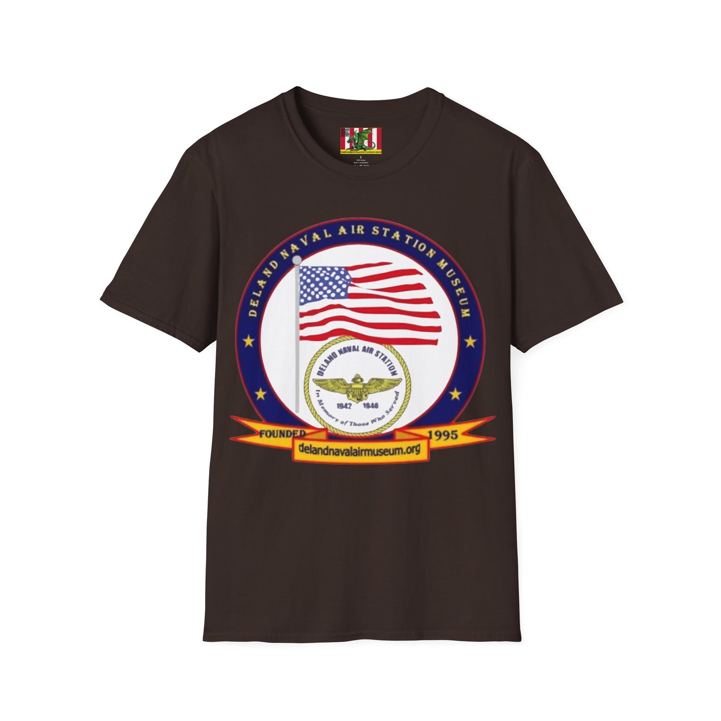 DeLand Naval Air Station Museum Darker Colors Unisex T-Shirt by theGreenDragonTavern.shop