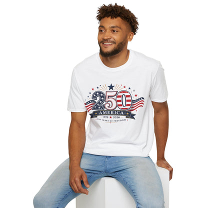Happy 250th Anniversary America! Unisex T-Shirt by theGreenDragonTavern.shop