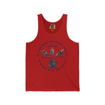 DNASM Student Art Unisex Jersey Tank Top by theGreenDragonTavern.shop