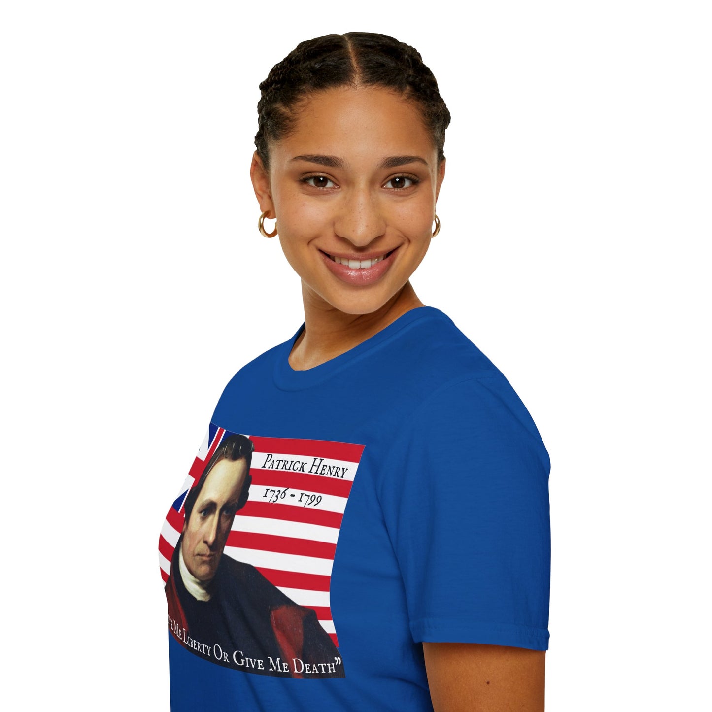 Patrick Henry Dark colors Unisex T-Shirt by theGreenDragonTavern.shop