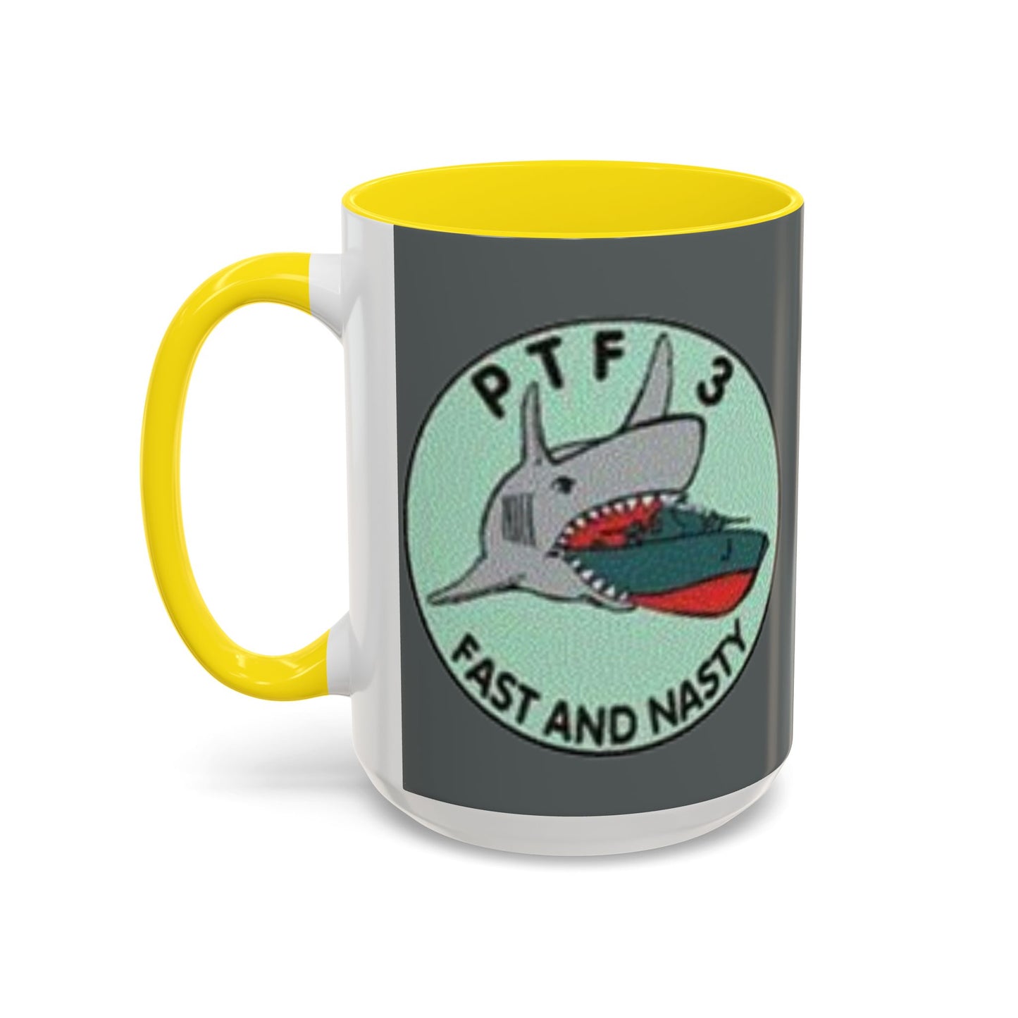 DNASM PTF-3 Grey Accent Mug by theGreenDragonTavern.shop