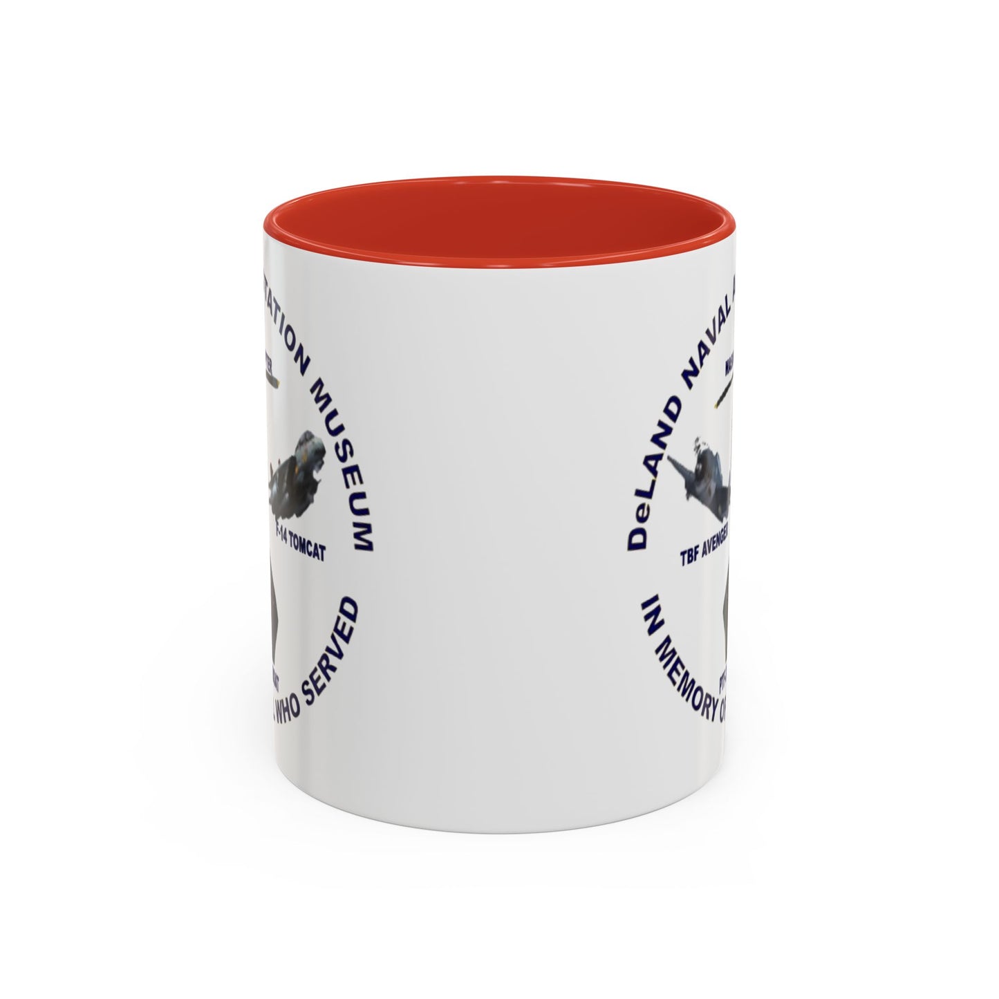 DNASM Student art White Accent Mug by theGreenDragonTavern.shop