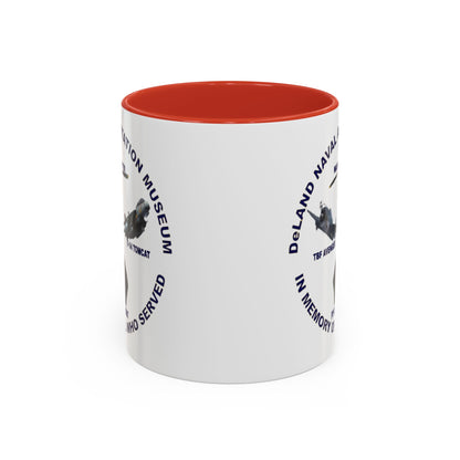 DNASM Student art White Accent Mug by theGreenDragonTavern.shop