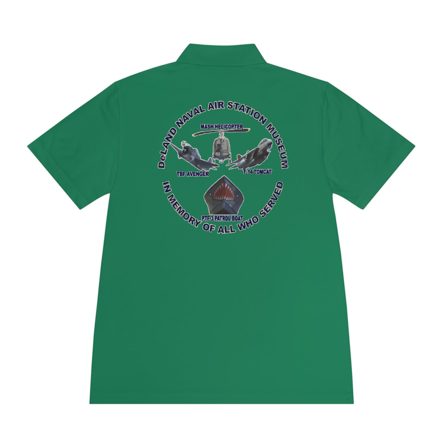 DNASM Student Art 2-Sided Sport Polo Shirt by theGreenDragonTavern.shop
