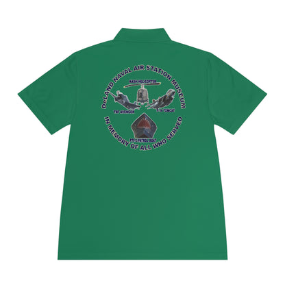 DNASM Student Art 2-Sided Sport Polo Shirt by theGreenDragonTavern.shop