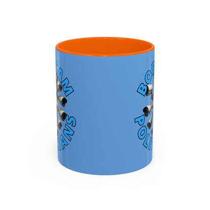 Bodycam the Politicians Cameras Blue Accent Mug by theGreenDragonTavern.shop