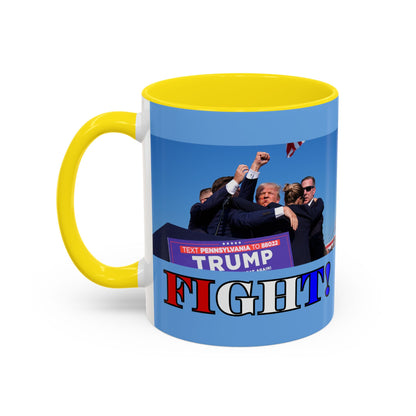 Fight! Accent Mug by theGreenDragonTavern.shop