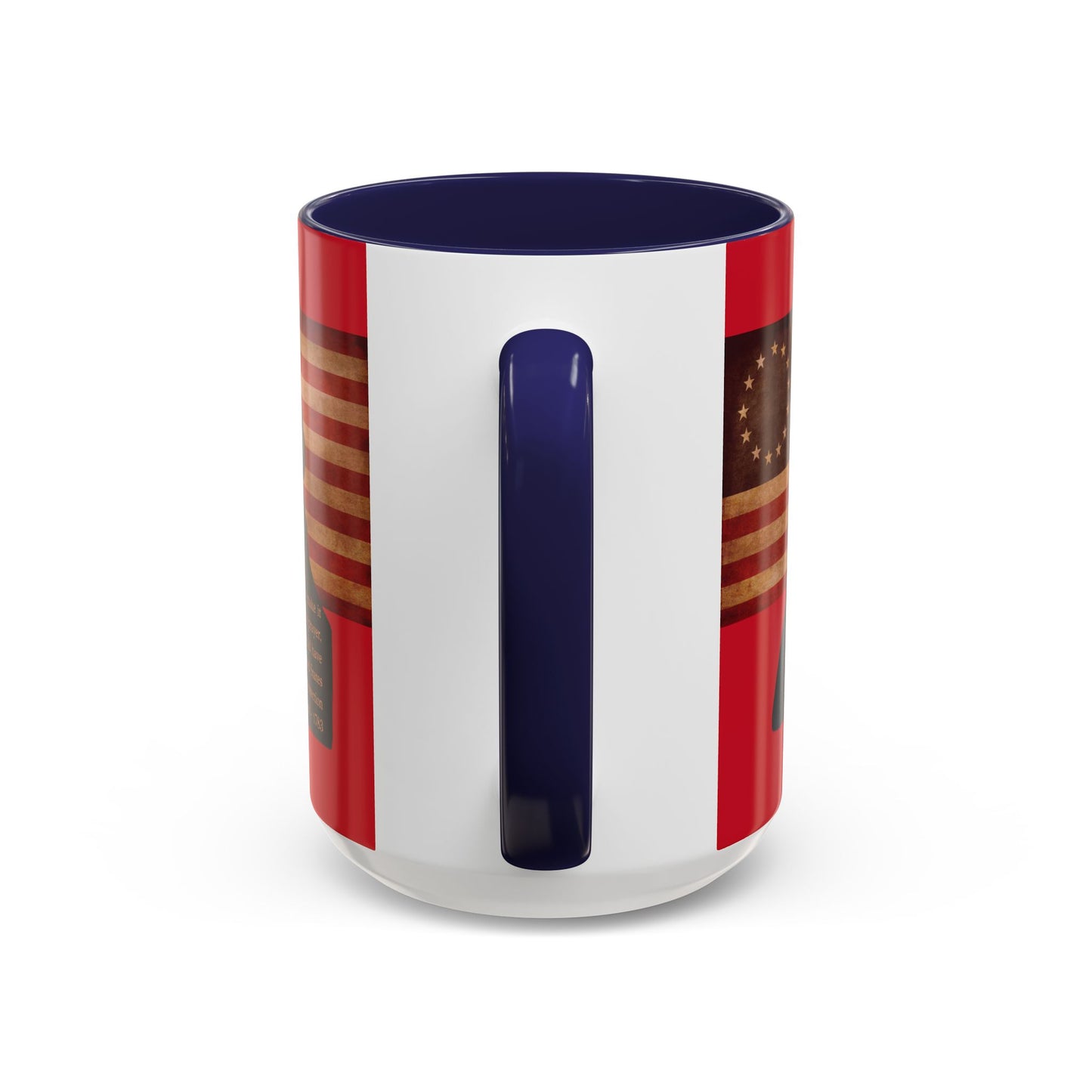 Washington's Earnest Prayer Red Accent Mug by theGreenDragonTavern.shop