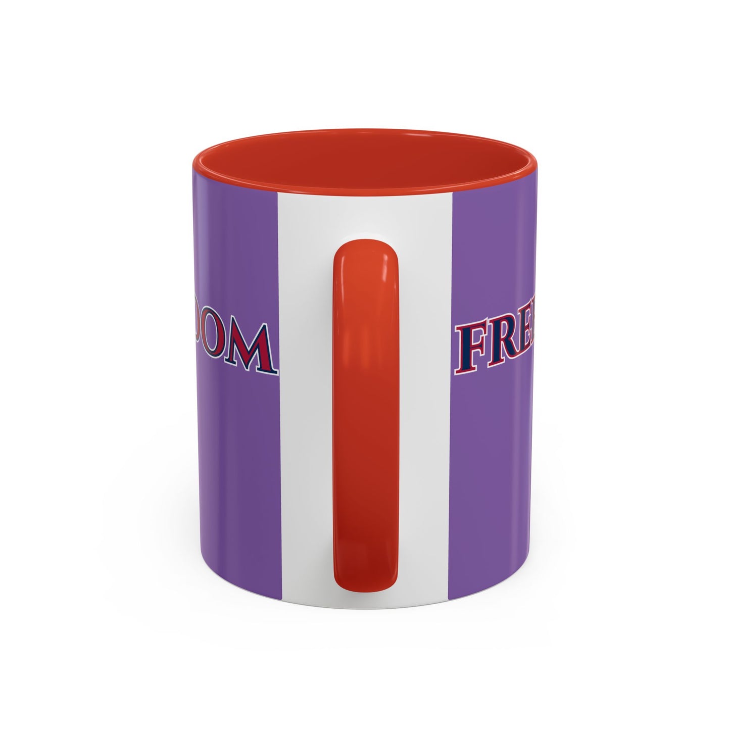 Freedom, Light Purple Accent Mug by theGreenDragonTavern.shop