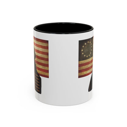 Washington's Earnest Prayer White Accent Mug by theGreenDragonTavern.shop
