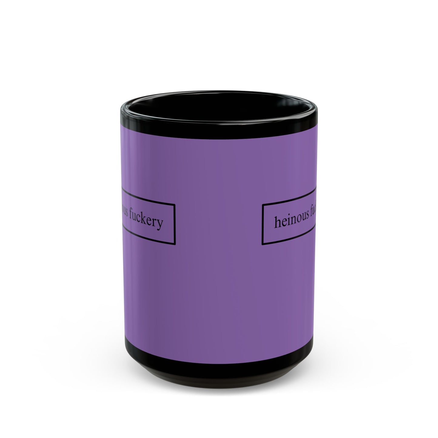 Heinous Fuckery Light Purple Mug by theGreenDragonTavern.shop
