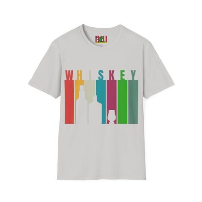 Whiskey spelled with an 'e' Light colors Unisex T-Shirt by theGreenDragonTavern.shop