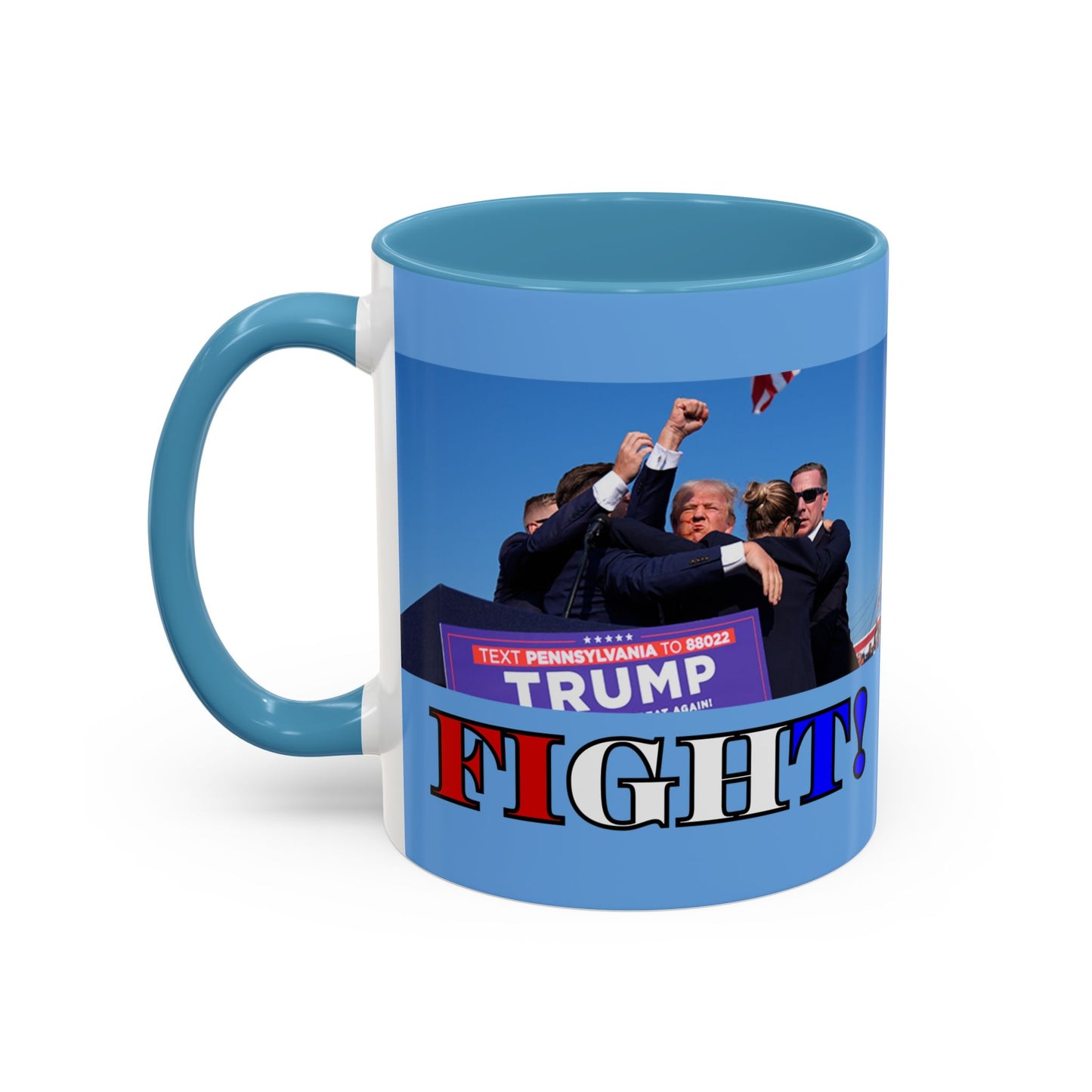 Fight! Accent Mug by theGreenDragonTavern.shop