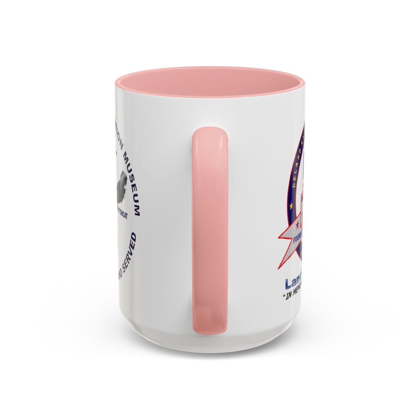 DNASM 2-sided, Founding & Student Art White Accent Mug by theGreenDragonTavern.shop