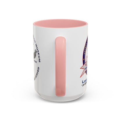 DNASM 2-sided, Founding & Student Art White Accent Mug by theGreenDragonTavern.shop