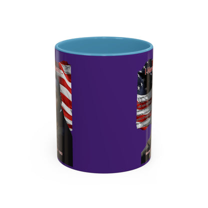 "I Have a Dream" MLKJr Purple Accent Mug by theGreenDragonTavern.shop