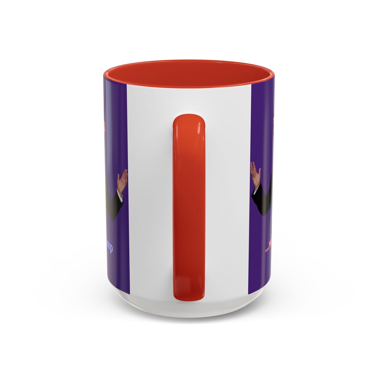 Trump...will be Trump Dark Purple Accent Mug by theGreenDragonTavern.shop