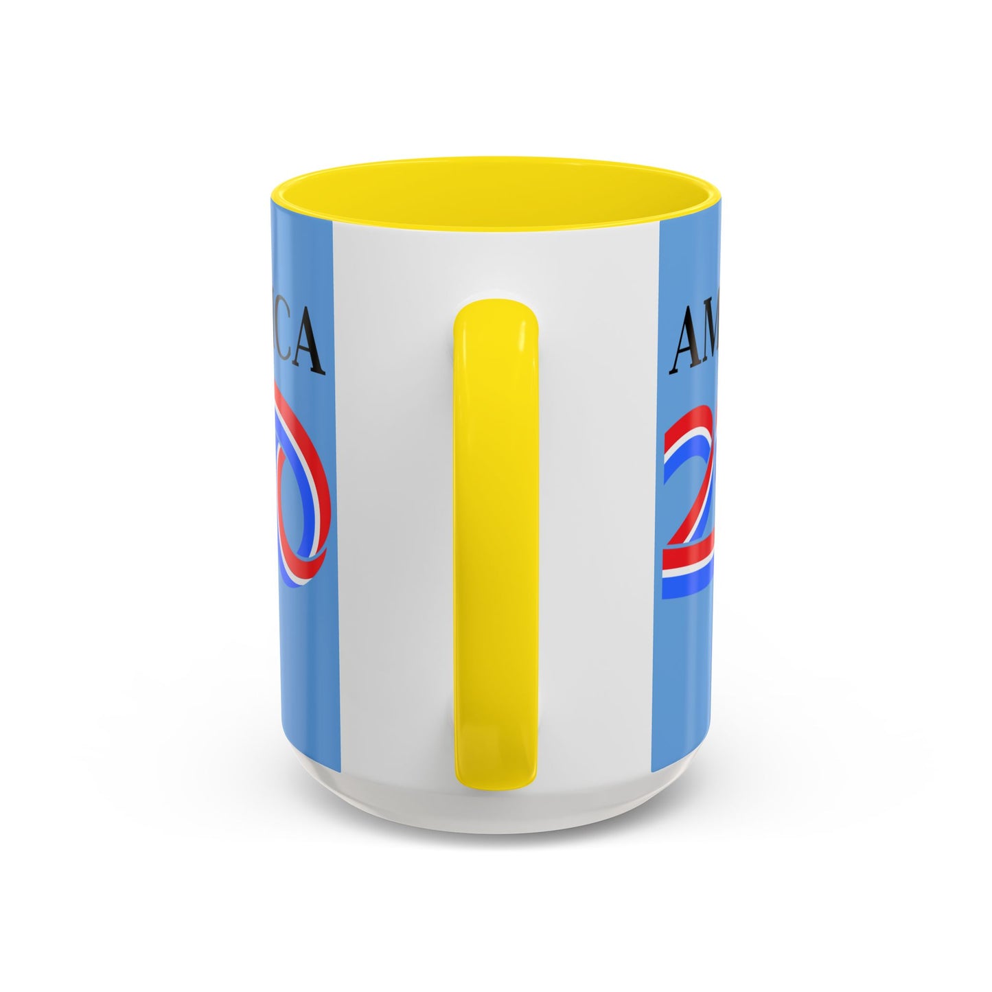 America 250 Light Blue Accent Mug by theGreenDragonTavern.shop