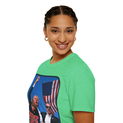 Trump and Vance 2024 Dark colors Unisex T-Shirt by theGreenDragonTavern.shop