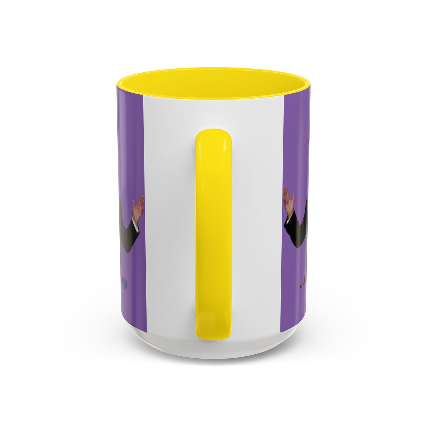 Trump...will be Trump Light Purple Accent Mug by theGreenDragonTavern.shop