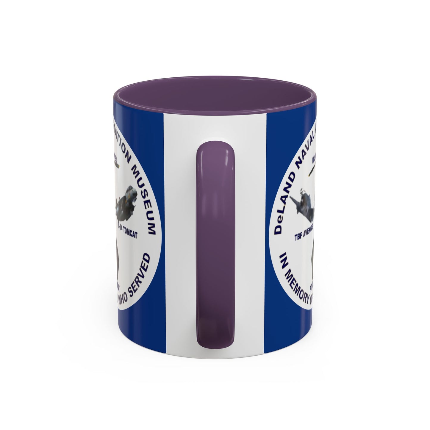 DNASM Student Art Blue Accent Mug by theGreenDragonTavern.shop