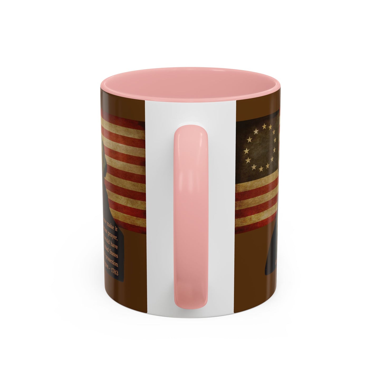 Washington's Earnest Prayer Brown Accent Mug by theGreenDragonTavern.shop